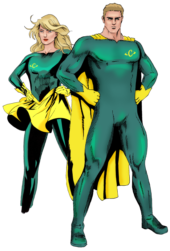 male hero